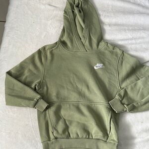 Nike Green Hoodie kids size M